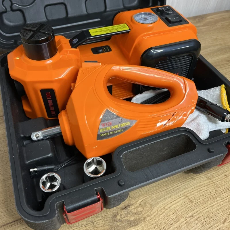 Cric électrique+ boulonneuse+ compresseur