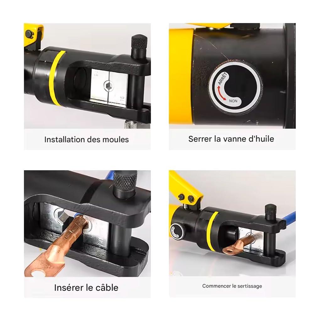 كماشة ضغط الكابلات الهيدروليكية - الصورة 3