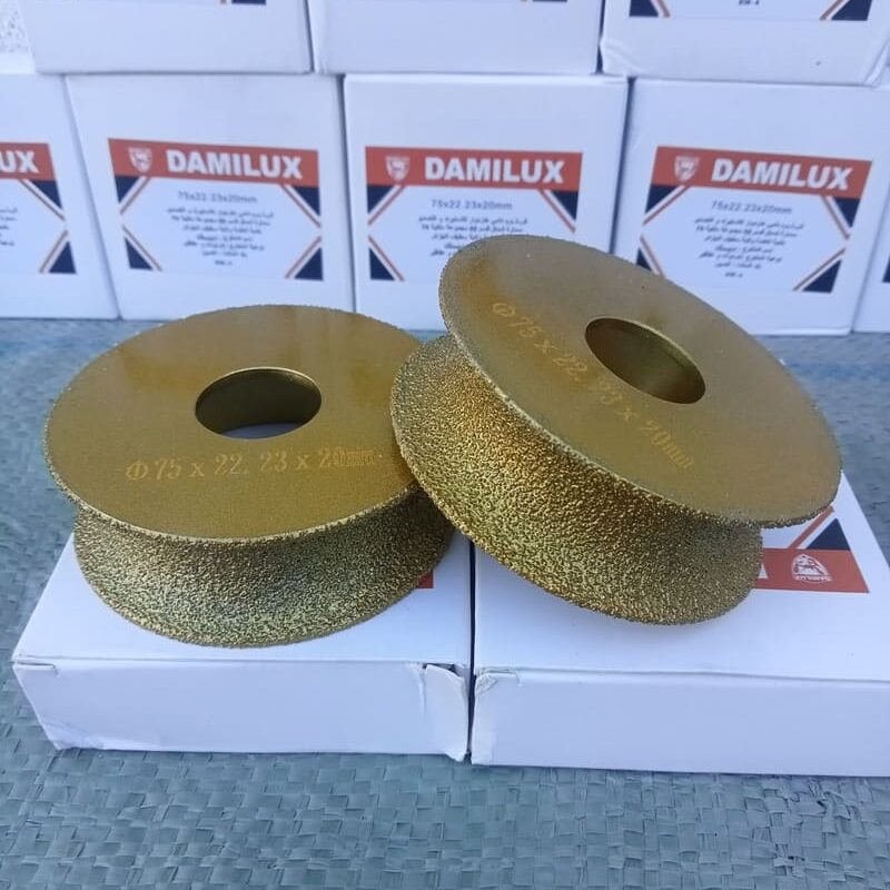 2x Disque carbure marbre